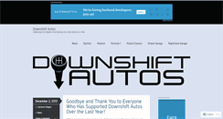 Desktop Screenshot of downshiftautos.com